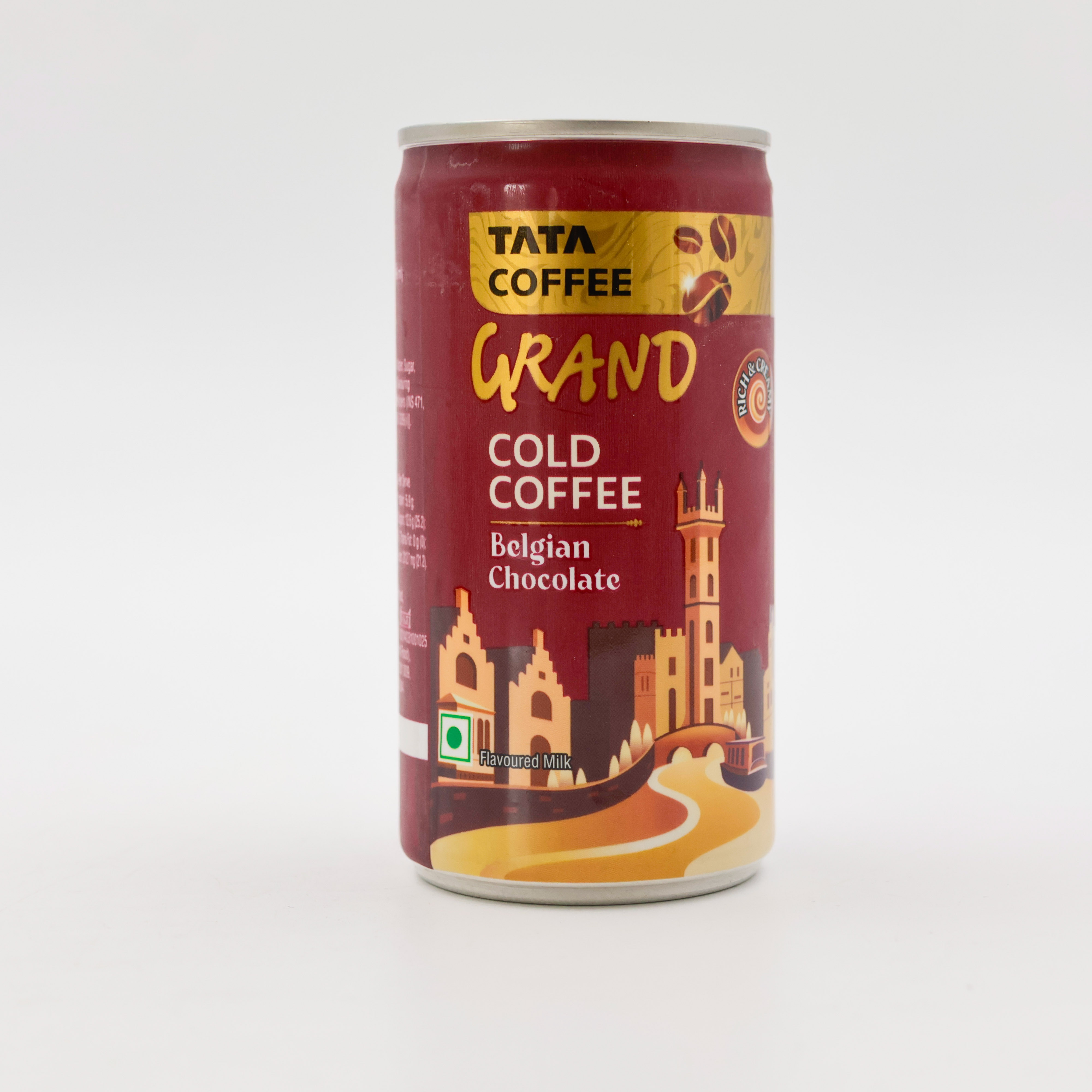 Tata Grand Cold Coffee Tin Belgian Chocolate 180ml